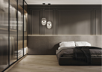 Подвесной светильник Maytoni Eclipse MOD152PL-L1BK 12*24 см, 1*LED*6W, Матовый Черный