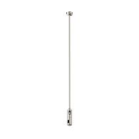 Комплектующие для трековой системы  TRA159C-D1-PT 4,5*2,9*-80,6 см, *Maytoni technical Accessories for tracks Flarity TRA159C-D1-PT, Платина
