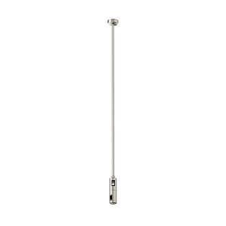 Комплектующие для трековой системы  TRA159C-D1-PT 4,5*2,9*-80,6 см, *Maytoni technical Accessories for tracks Flarity TRA159C-D1-PT, Платина
