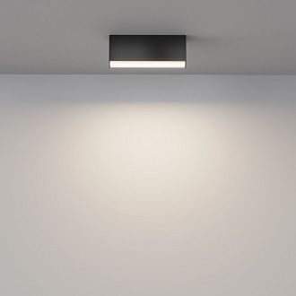 Светильник  C068CL-12W3-6K-B 12,9*2,5*-5 см, *LED*12W, K, Maytoni technical Basis C068CL-12W3-6K-B, Черный