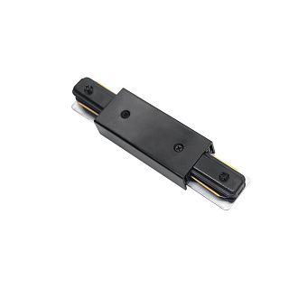 Питание центральное короткое (143mm) для трека 50202X(-T), 50203X(-T) Barra Lightstar 502187-1 Черный