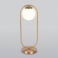 Настольная лампа с круглым плафоном Eurosvet Ringo 01138/1 золото