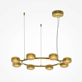 Подвесной светильник 93*93*310 см, LED, 80W, 3000К, Maytoni Mind MOD299PL-L80BS3K латунный