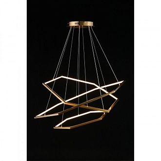 Подвесная люстра 100*87*50-180 см 136W, 3000K, Aployt Polunia APL.021.03.136, бронзовый