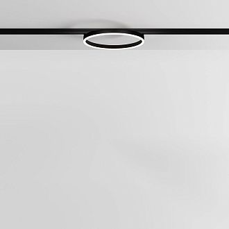 Трековый светильник 40*8 см, *LED*24W, 4000K, Maytoni technical EXILITY TR227-2-24W4K-B, Черный