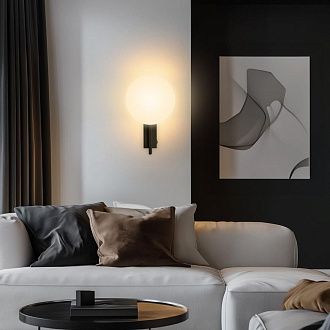 Светильник 24 см, 12W, 3000-5500K, Citilux DORSY CL223312, черный