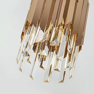 Подвесная люстра 22*20*130 см, Е 27 1x60W, Золото MODELUX ML.20208.1 GD