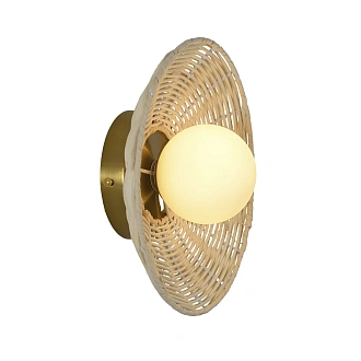 Бра 25 см, Favourite 4836-1W Trenza, латунь