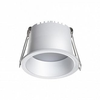 LED светильник 7 см, 6W, 4000K, Novotech Tran 358897, белый, вр 6,3 см