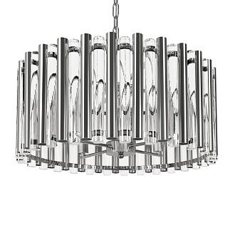 Подвесной светильник 55 см, Loft IT Boucle 10438/4, никель