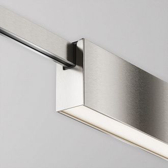 Трековый светильник  TR151-1-12W4K-PT 23,2*2,4*-4,85 см, *LED*12W, 4000K, Maytoni technical FLARITY TR151-1-12W4K-PT, Платина