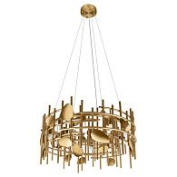 Подвесная люстра 60 см, Loft IT Escama 10396/600C, золото