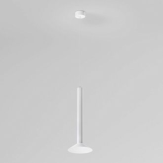 Подвесной акцентный светильник 15*15*156 см, LED, 7W, 4000K, Elektrostandard Fest 50315 LED, белый
