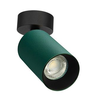Светильник накладной *6*9-14 см, 1*GU10*10W, Citilux Axel CL512215, Зелёный