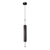 Светильник подвесной 16*60 см, 1 LED*12W, 3500 К, Arte Lamp Rigla A6840SP-12SM, Черный