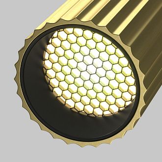 Спот 10*5,6*14,4 см, GU10, 10W, Maytoni Technical calipso C110CL-01-GU10-BS латунный, вр 5,5 см