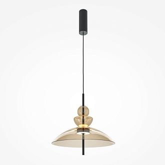 Подвесной светильник 40*40*358 см, LED*12W, 3000K, Maytoni Bangkok MOD185PL-L12CG3K3, черный