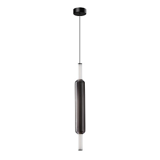 Светильник подвесной 16*60 см, 1 LED*12W, 3500 К, Arte Lamp Rigla A6840SP-12SM, Черный
