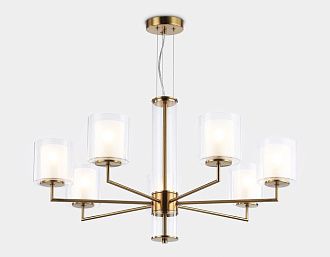 Подвесная люстра **44-126 см, 7*E14*40W, K, Ambrella Light High Light LH56013, латунь