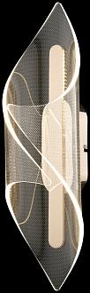 Бра 12*45 см, LED, 10.8W, 3000K Wertmark Helga WE447.01.301, золотой