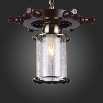 Светильник подвесной 15 см, 40W, ST LUCE VOLANTINO SL150.303.01 Бронза, Коричневый