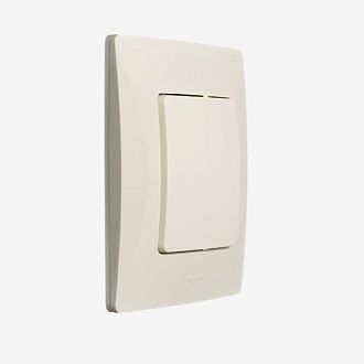 Радиовыключатель клавишный HiTE PRO LE-1 (слоновая кость) HPSW-LE1-IV-FR