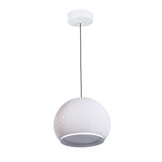 Подвесной светильник 35*45 см, 1*LED, 65W, 3000K Divinare Firefly 1808/33 SP-60, Белый