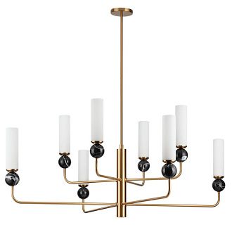 Люстра 144 см, 8*E14*40W, Odeon Light Lolla 4361/8, латунь