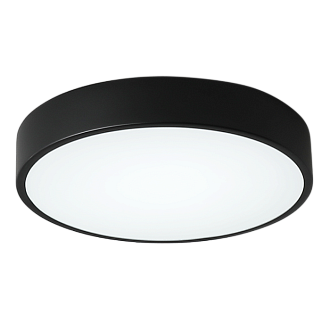 Потолочный светильник 40 см, 48W, 4000K, 15 м2 Zortes Tortty ZRS.02563.48, черный