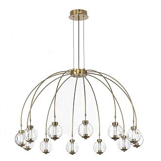 Люстра подвесная *100*100-155 см, *LED*43W, 3000K, Citilux Noona CL251190, Бронза