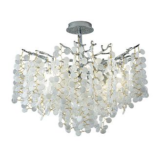 Люстра 60*60*40 см, 8*G9 Gerhort G31322/8CR+CL+WT, Хром