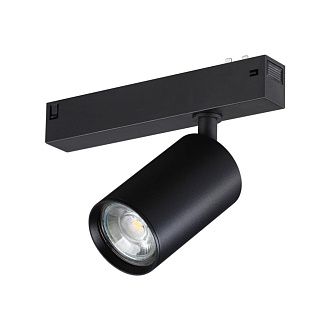 Трековый светильник 18*5,5*10 см, 1*GU10*50W, K, Novotech VECTOR PORT 359965, черный