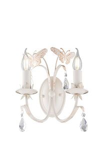 Бра L180 x W260 x H340, мм, 2*40W (80W), WHITE+GOLD(БЕЛЫЙ+ЗОЛОТО) Sfera Sveta B85846/2W WHGD