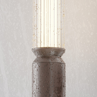 Садово-парковый светильник 7,5*78,5 см, LED, 12W, 3000К, Maytoni Lit O593FL-L12BR3K коричневый