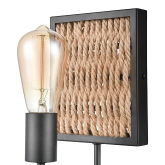 Бра 15*15*28 см, 1*E27 черный Vele Luce Tower VL6362W01