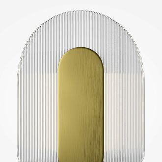 Бра 7*12,5*21 см, LED, 3000К, Maytoni Ply MOD355WL-L6BS3K латунный