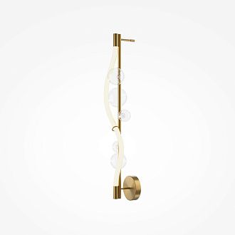 Бра 18*16*80 см, LED, 3000К, Maytoni Oasis MOD289WL-L18BS3K латунный