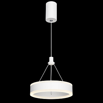 Подвесной светильник 20*30/125 см, 20W 4000K Citilux CL719010 Дуэт Белый С