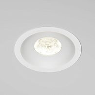 Потолочный акцентный светильник 11*11*5 см, LED, 15W, 4000K, Elektrostandard Combi 25068/LED, белый, вр 9,1 см