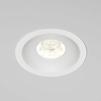 Потолочный акцентный светильник 11*11*5 см, LED, 15W, 4000K, Elektrostandard Combi 25068/LED, белый, вр 9,1 см