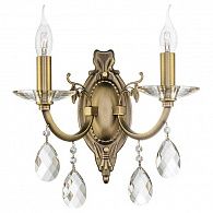 Бра с двумя рожками  Lightstar STREGARO 694621, бронза