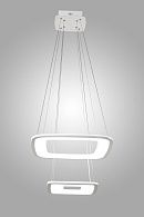 Светильник D1002-4545, D450*450/D270*270 LED, 52W, K, Alva Donna, Белый