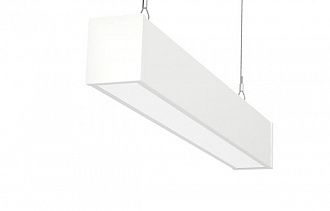 Светильник подвесной МИККО ШОТ Diodex MISH 18W, 50*5*7 cм, 3000К / 4000К / 5500К, белый/черный/серый, опал/призма