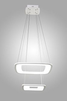 Светильник D1002-4545, D450*450/D270*270 LED, 52W, K, Alva Donna, Белый