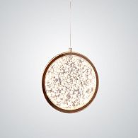 Подвесной светильник NAINA 21*21*250 см, 1*LED*12W, 3000K, ImperiumLoft naina01, Золотистый