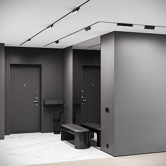 Светильник 33 см, Elektrostandard Slim Magnetic Трековый светильник 18W 4200K Kos, черный