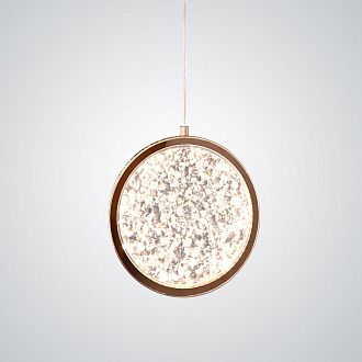 Подвесной светильник NAINA 21*21*250 см, 1*LED*12W, 3000K, ImperiumLoft naina01, Золотистый