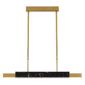 Подвесной светодиодный светильник 80*6*111 см, LED 20W 3000K Odeon Light Marmi 4361/25L античная бронза