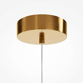 Подвесной светильник 20*20*371 см, LED, 24W, 3000К, Maytoni Futuro MOD307PL-L24BS3K латунный