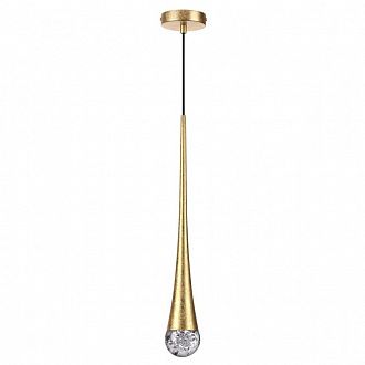Подвесной светодиодный светильник Odeon Light Gota 4278/1, золотое фольгирование